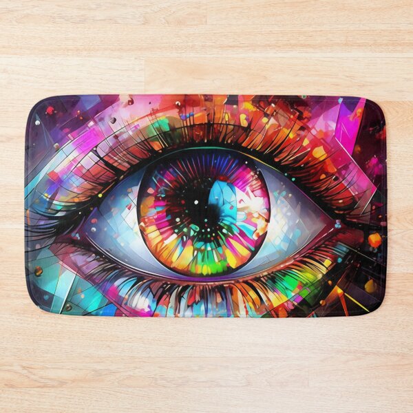 Item preview, Colorful Watercolor Eye Art designed and sold by JojoArtEvo.