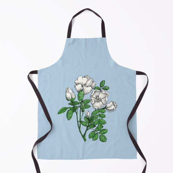 Item preview, White Cupped Rose Bloom Single 1-7 Petals Almost Flat designed and sold by Rachael Taylor.