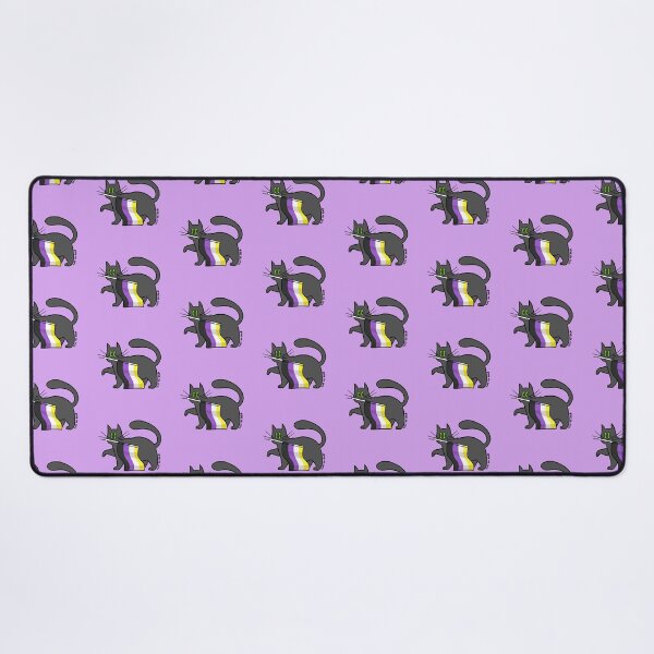 Nonbinary Pride Desk Mat