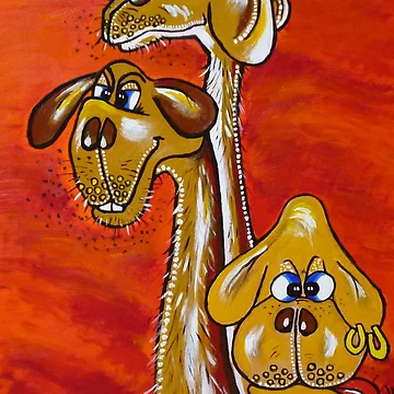Artwork thumbnail, CAMEL FAMILY by ROB51