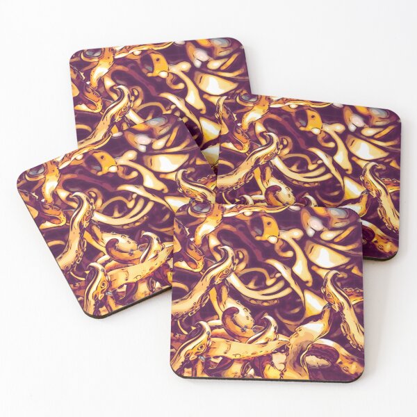 Item preview, Golden tentacles designed and sold by Glenbobagins.