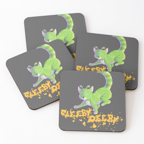 Item preview, 'Gleeby Deeby' Alien Cat Design designed and sold by JoItiks.