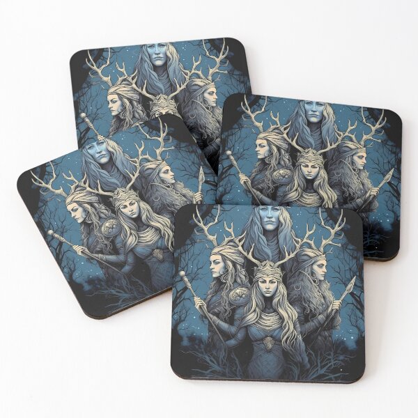 Item preview, The Norns - Unraveling the Threads of Destiny designed and sold by KamilMalinowski.