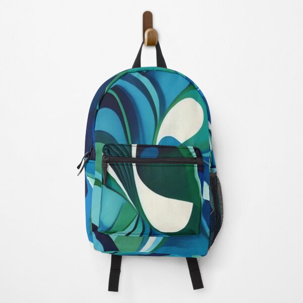Item preview, Blue and Green Abstract Pattern 01: Serene Waters designed and sold by Floral Fiesta Designs.