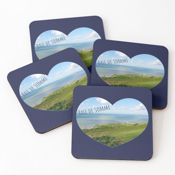 Item preview, Baie de somme in France - heart a sea landscape of the bay of somme in France designed and sold by PausePapote.