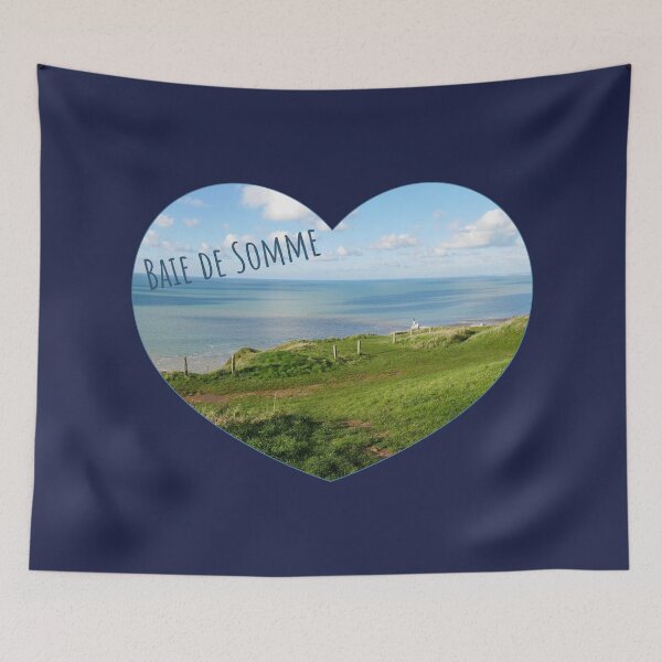 Item preview, Baie de somme in France - heart a sea landscape of the bay of somme in France designed and sold by PausePapote.