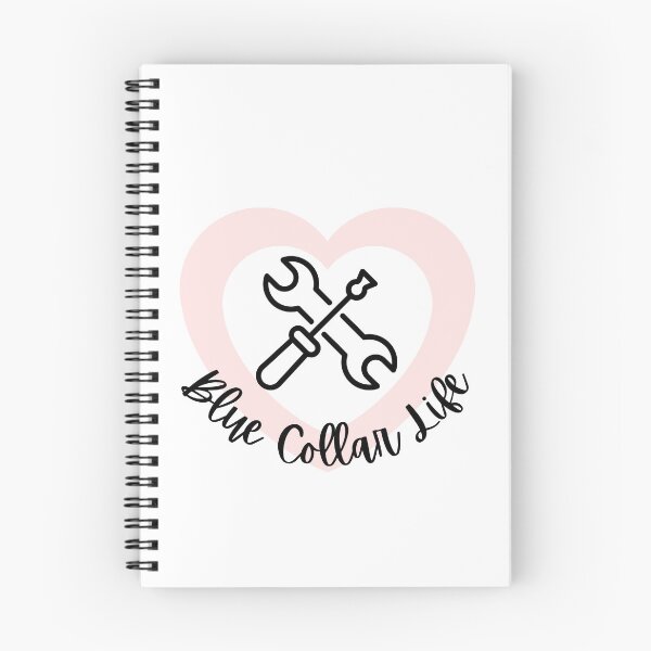 Item preview, Blue Collar Life l Pink Heart designed and sold by GabbyC03.