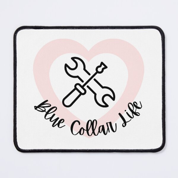 Item preview, Blue Collar Life l Pink Heart designed and sold by GabbyC03.