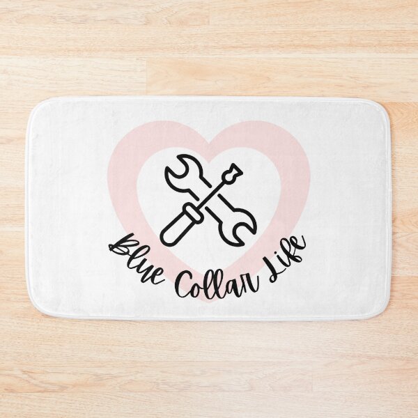 Item preview, Blue Collar Life l Pink Heart designed and sold by GabbyC03.