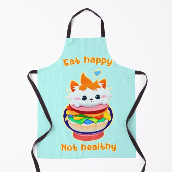 Aperçu de l'œuvre Eat happy not healthy: The Joyful Foodie créée et vendue par Paolospresent.