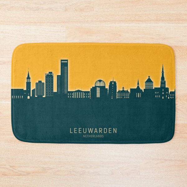 Item preview, Leeuwarden The Netherlands Skyline designed and sold by ArtPrints.