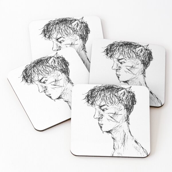Item preview, Fantasy Black and White Sketch Art #2 designed and sold by beegg.