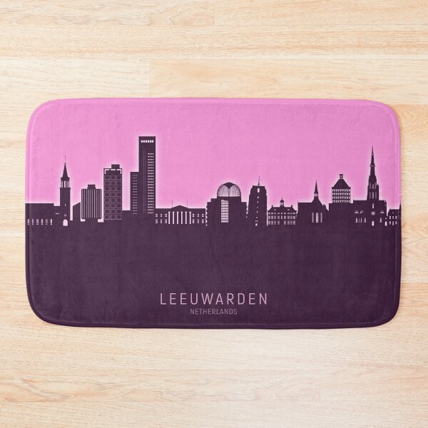 Item preview, Leeuwarden The Netherlands Skyline designed and sold by ArtPrints.
