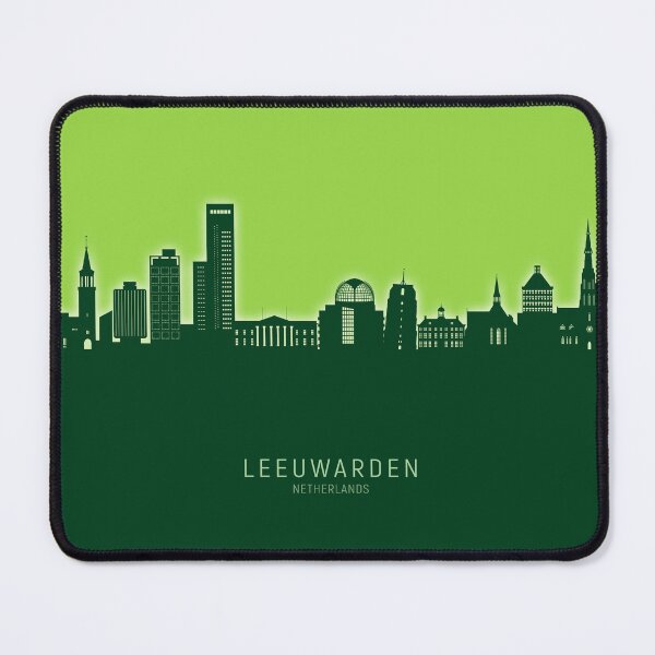 Item preview, Leeuwarden The Netherlands Skyline designed and sold by ArtPrints.