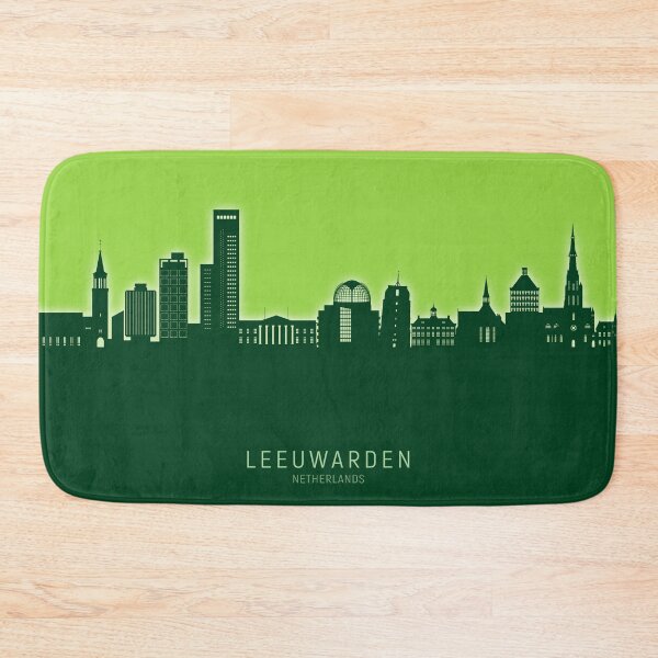 Item preview, Leeuwarden The Netherlands Skyline designed and sold by ArtPrints.