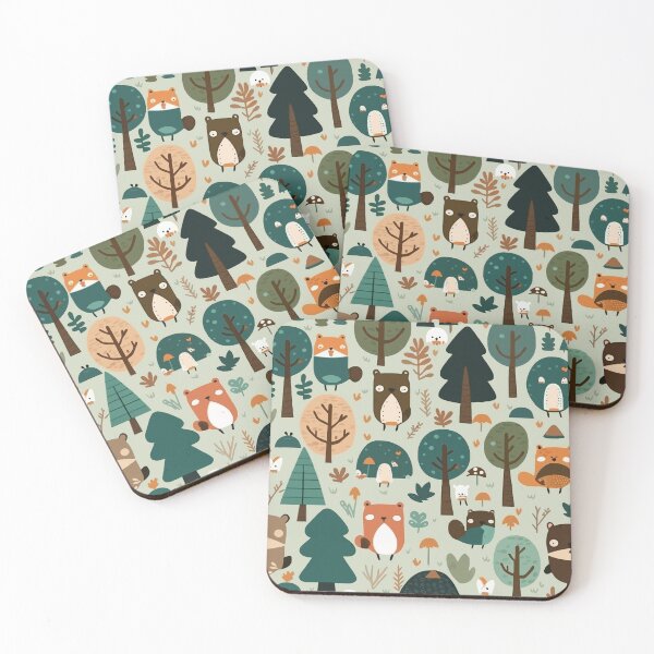 Item preview, Cute Forest Pattern designed and sold by Amir Faysal.