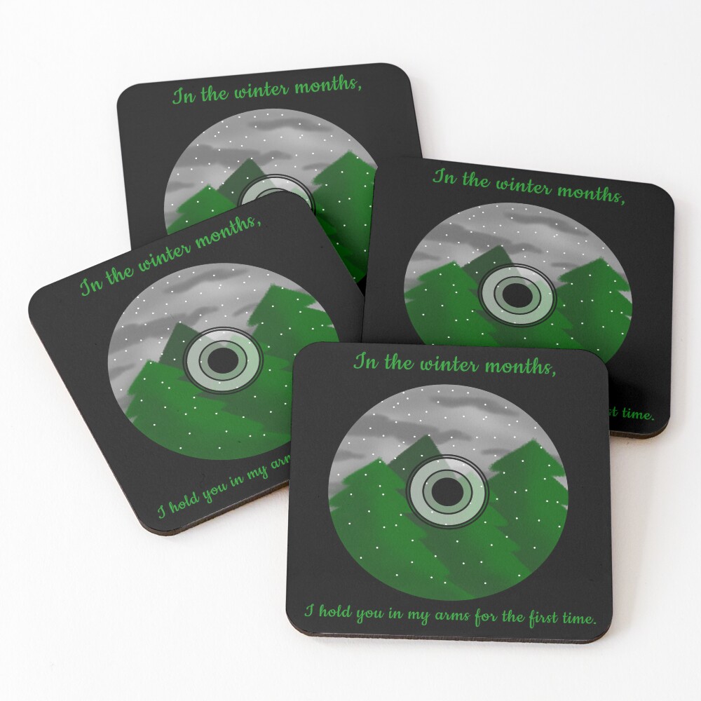 Item preview, Coasters (Set of 4) designed and sold by RabbitandMoon.