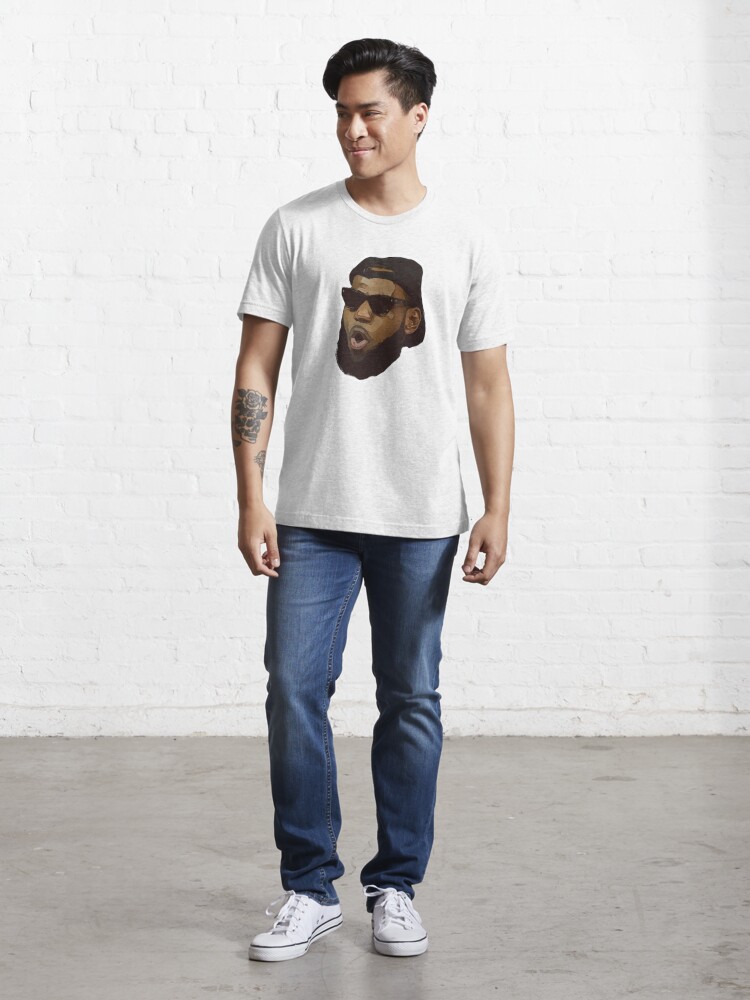 Lebron james face sales t shirt