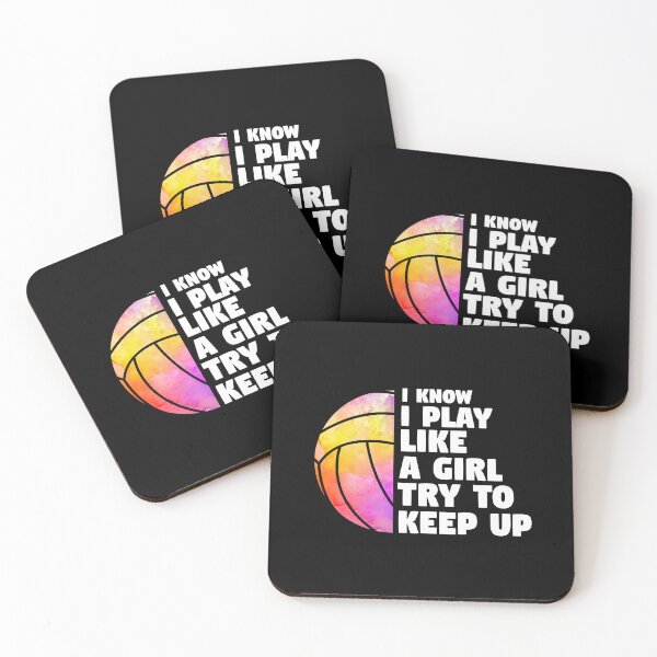Artikelvorschau, I Know I Play Like A Girl Volleyball Team entworfen und verkauft von Pubi.