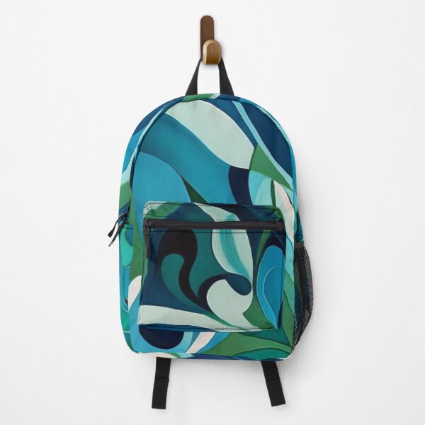 Item preview, Blue and Green Abstract Pattern 07: Oceanic Tranquility designed and sold by Floral Fiesta Designs.