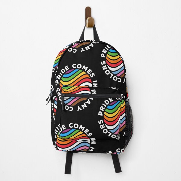 Item preview, Pride Comes In Many Colors LGBTQ Pride Rainbow Flag designed and sold by Designer-Girl.