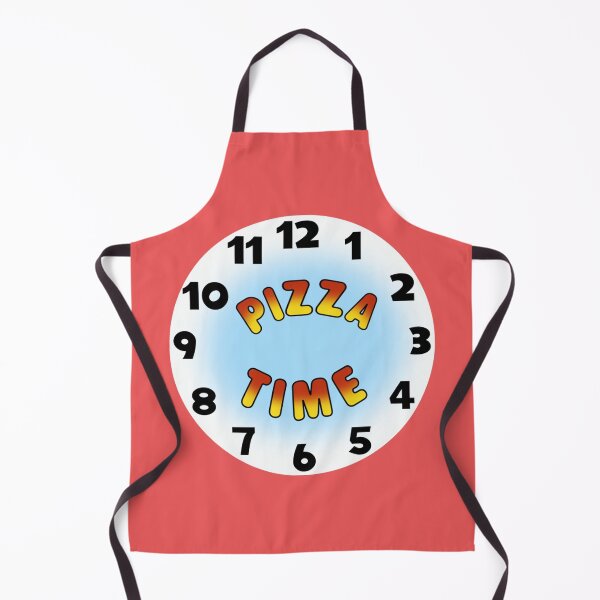 Item preview, Pizza Time Clock designed and sold by GeekPopDesigns.