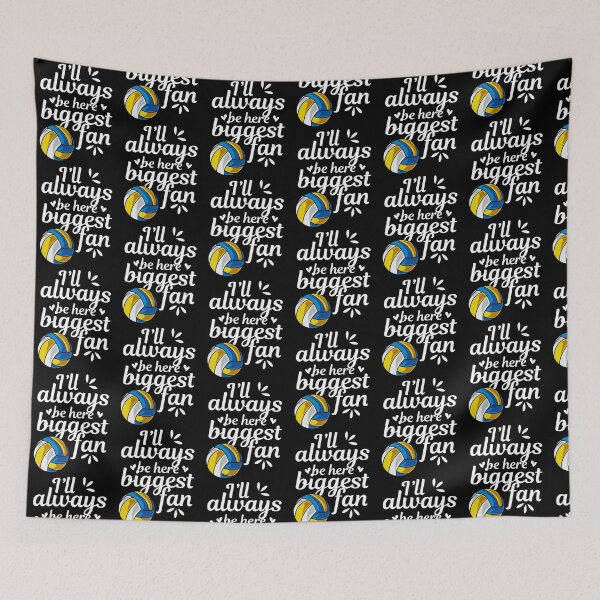 Item preview, I'll Always Be Here Volleyball Fan Volleyball-Team designed and sold by Pubi.