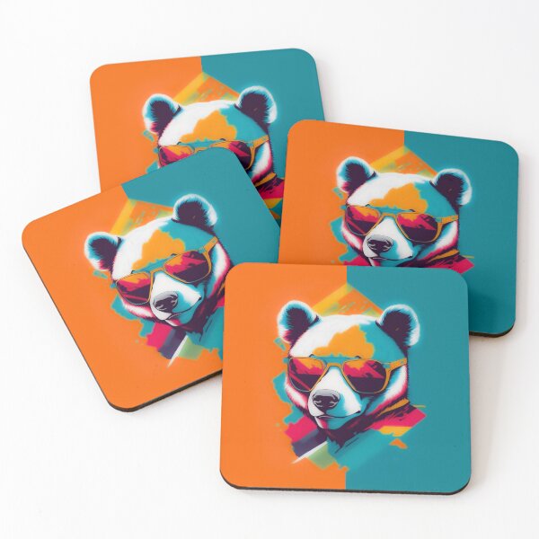 Item preview, Bear of Color with glasses: The bold style you need designed and sold by cristian-aguedo.