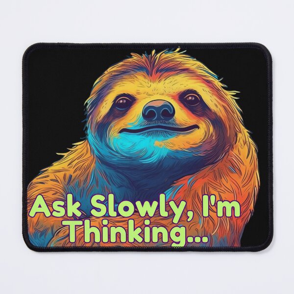 Item preview, Ask Slowly, I'm Thinking... designed and sold by Kiyomi  Mizushima.