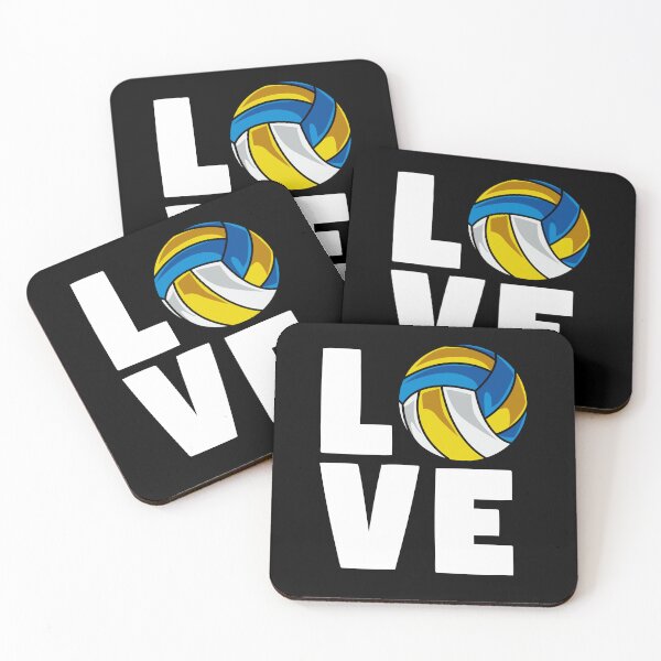 Artikelvorschau, Volleyball Love Volleyball-Team Volleyballtrainer entworfen und verkauft von Pubi.