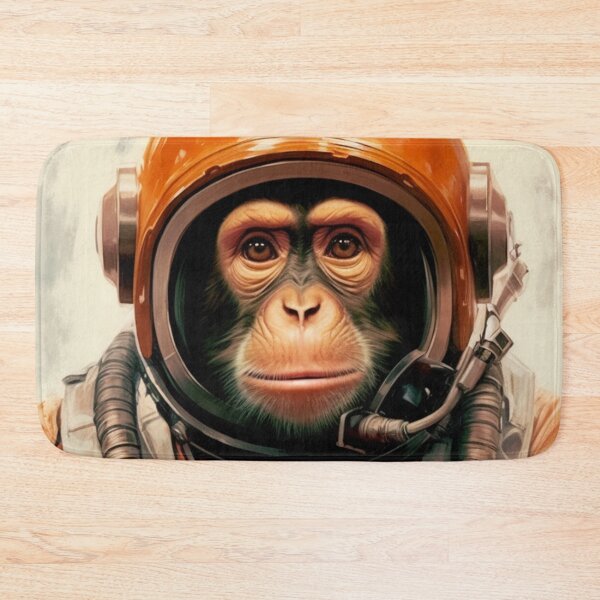 Item preview, Space Astronaut Monkey Print designed and sold by jamesschoen.