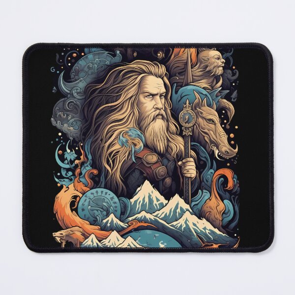 Item preview, Odin's Wisdom - Realm of All-Father, the Norse God designed and sold by KamilMalinowski.