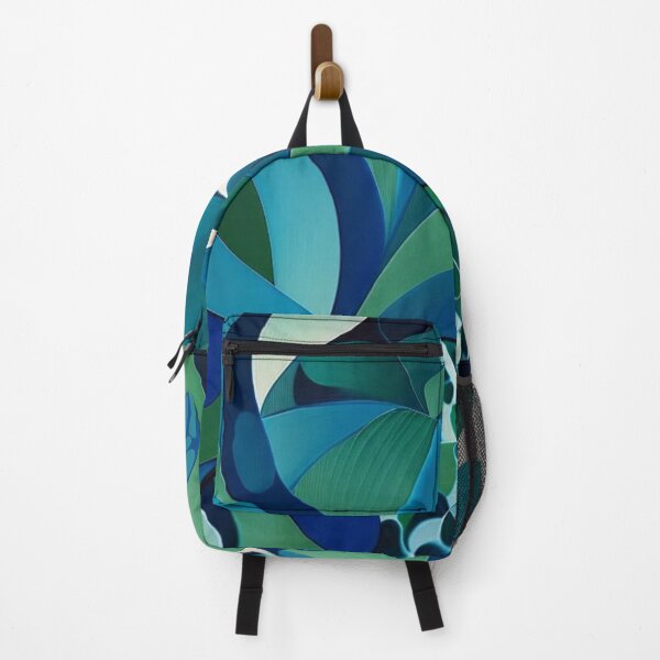 Item preview, Blue and Green Abstract Pattern 12: Calm Waters designed and sold by Floral Fiesta Designs.