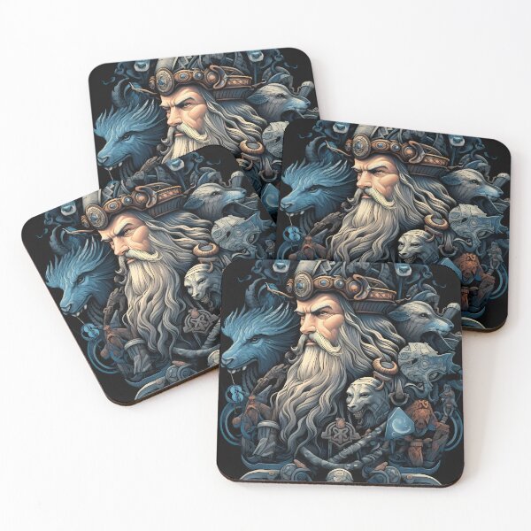 Item preview, Odin's Wisdom - Realm of All-Father, the Norse God designed and sold by KamilMalinowski.