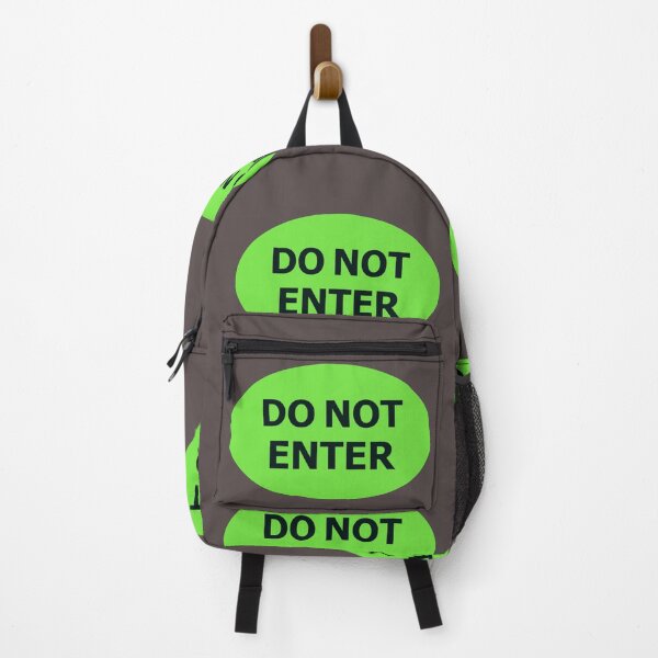 Item preview, DO NOT ENTER sign designed and sold by lobodelnoir.