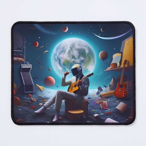 Item preview, marshmello plays guitar on the moon designed and sold by artPS.
