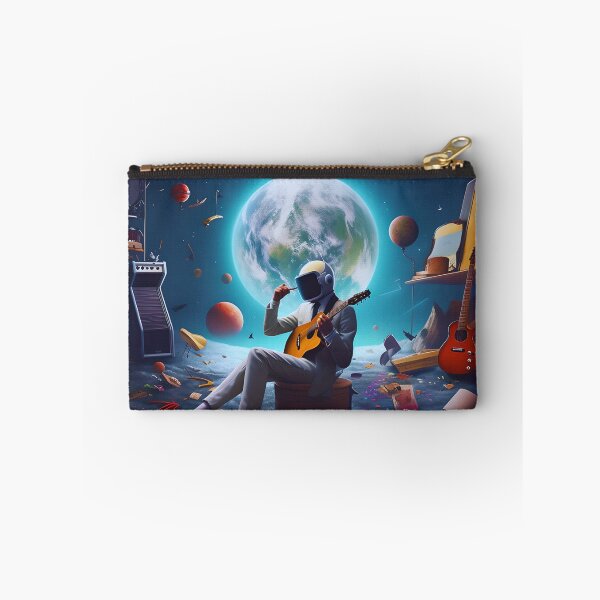 Item preview, marshmello toca la guitarra en la luna designed and sold by artPS.