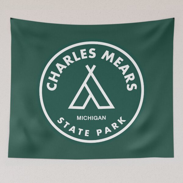 Item preview, Charles Mears State Park Michigan Tent designed and sold by bivenart.