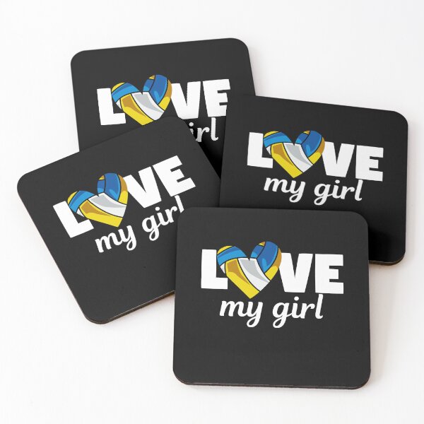 Artikelvorschau, Love My Girl Volleyball Fan Volleyballplayer entworfen und verkauft von Pubi.
