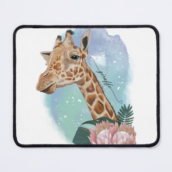 Item preview, Giraffe & Proteas designed and sold by CarolineRowland.