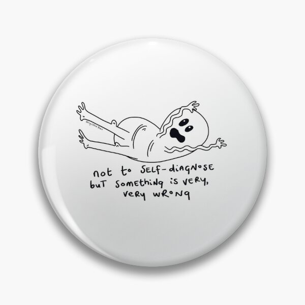 Item preview, spicylittlebrain - Self-diagnose designed and sold by enthusiasm39.