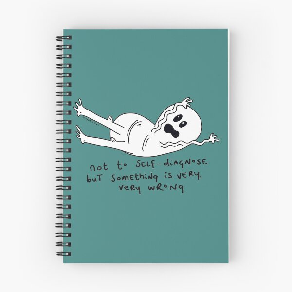 Item preview, spicylittlebrain - Self-diagnose designed and sold by enthusiasm39.