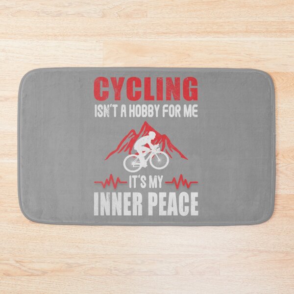 Item preview, Cycling Hobby For Inner Peace Cyclist Bike Riders designed and sold by VenettaMccue.
