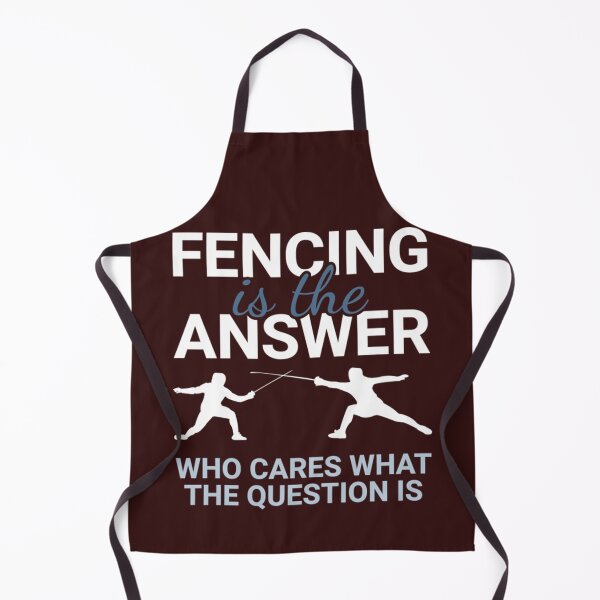 Item preview, Fencing - Fencing Is The Answer designed and sold by VenettaMccue.