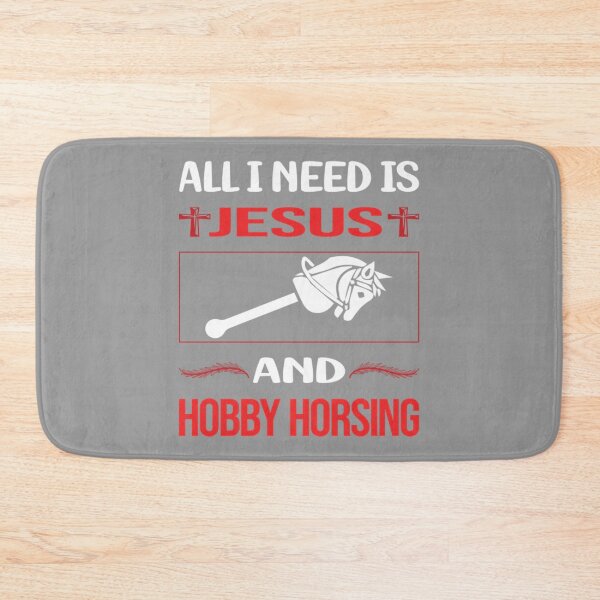 Item preview, Funny Jesus Hobby Horsing Horse  designed and sold by VenettaMccue.
