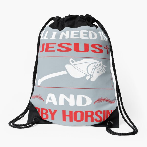 Item preview, Funny Jesus Hobby Horsing Horse  designed and sold by VenettaMccue.