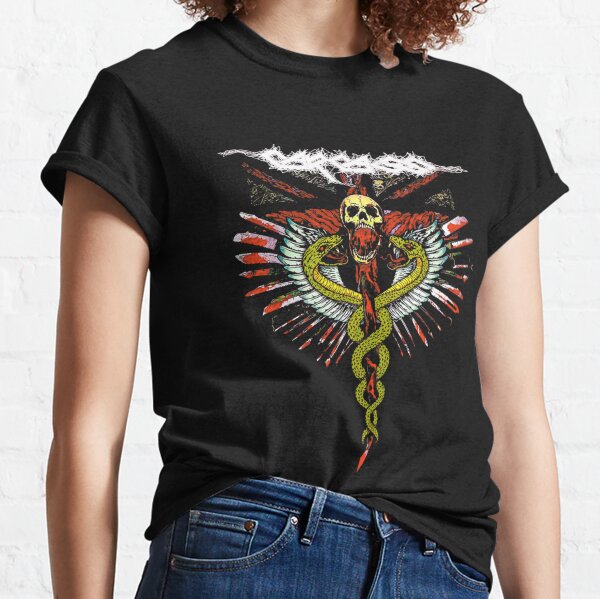 Carcass Earpluged Snake Classic T-Shirt