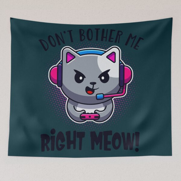 Item preview, Gaming Cute Video Games Kitten Gamer Cat designed and sold by VenettaMccue.