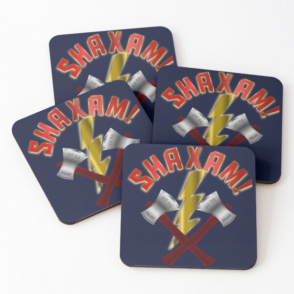 Item preview, SHAXAM! Double Throwing Axe and Lightning Bolt Active  designed and sold by faianewa.