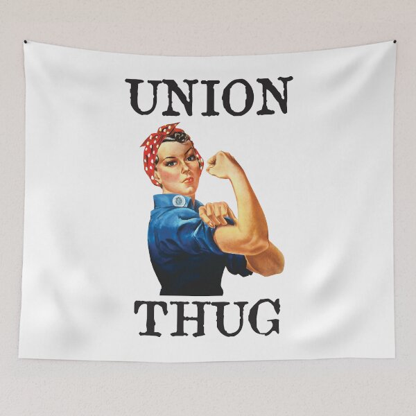 Item preview, Pro Union Strong - Union Proud Rosie the Riveter  designed and sold by juliannamullin.